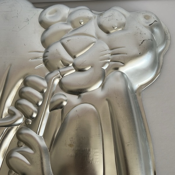 Vtg 1982 Wilton Cake Pan Pink Panther Playing The Saxophone 502-3902 Jazzy Cat - Picture 2 of 5